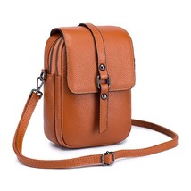 Fashion Mobile Phone Bag Small Clutches Shoulder Bag Leather Women Mini Handbag  - £31.18 GBP