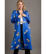 Umgee Full Size Animal Print Button Down Midi Shirt Dress Plus Size - $685.70 MXN