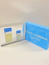 DOLCE GABBANA LIGHT BLUE 2 EDT X Spray Gift Set For Women - £63.70 GBP