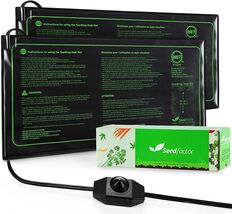 Waterproof Heating Pad for Seeds - Adjustable Germination Mat 2 Pack - $37.57