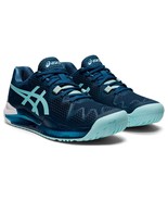 Women's ASICS Gel-Resolution 8 Light Indigo/Clear Blue 10.5 B (M) NEW - $98.00