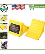 Finger-Friendly PR1ME Wheel Chocks with Smooth Edges - 1.41 lbs of Stabi... - $29.15