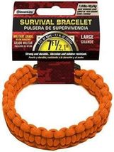 SecureLine 5/32 in. D X 7 ft. L Orange Braided Nylon Large Survival Brac... - $7.95