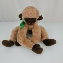 13&quot; 10&quot; The Rushton Company Stuffed Plush Tan Beige Brown Monkey Chimp - $128.69