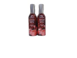 Bath &amp; Body Works Room Spray Lot Set of 2 WINTER CANDY APPLE - $17.95