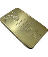 Vergoldete Fantasy Medaille mit Eisernes Kreuz - Deutsche Reichsbank 999... - $22.27 CAD