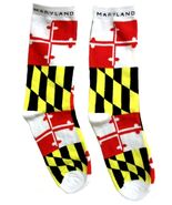 Maryland State Flag Crew Socks Small Size 7-9 - $14.99