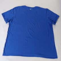 The Nike Tee Athletic Cut 561416-4EV Men's 2XL Blue Cotton Short Sleeve T-Shirt image 14