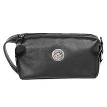 Men Purse Handbag Black Fashion Male Travel Long Clutch Wallet Bag Phone... - £33.86 GBP