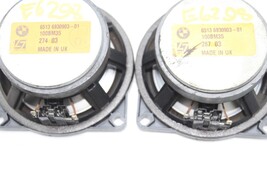 04-10 BMW E60 530I DOOR MIDRANGE SPEAKERS SET OF 4 FRONT REAR LEFT RIGHT E6298 image 10