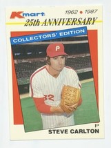 Steve Carlton 1987 K-Mart Collector’s Edition #15 Philadelphia Phillies MLB Card - £1.02 GBP