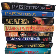 lot of 9 novels by James Patterson - £27.40 GBP