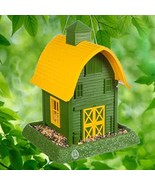 North States Village Collection Green Barn Birdfeeder: Easy Fill and Clean. - $43.91 CAD