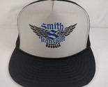 Vintage Smith Transport Hat Trucker Hat Snapback Black / Grey - $16.99