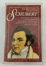 Franz Schubert The Masterpiece Collection Cassette Tape Cobalt - £5.42 GBP