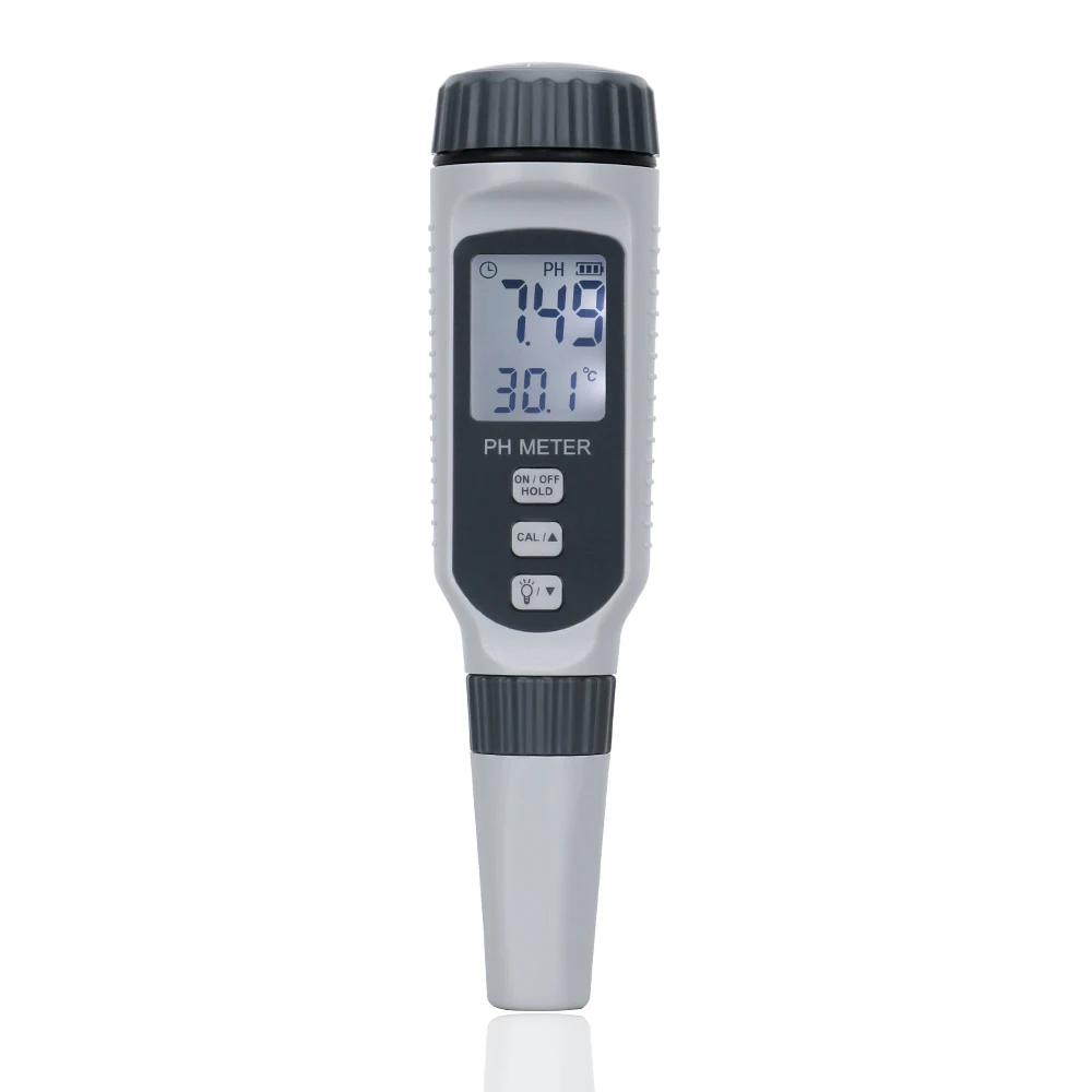 Professional PH Meter Pen Type PH Water Quality Tester Acidometer for Aquarium A - £220.73 GBP