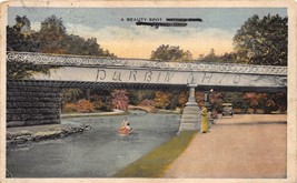 Springfield Ohio Snyder Park~A Beauty Spot~Canoeing Postcard 1910 *See Notes* - £4.78 GBP