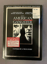 American Gangster (2-Disc DVD Unrated Extended Edition) - Widescreen - £1.58 GBP
