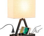 Usb C Touch Control Table Lamp, 3-Way Dimmable Desk Lamp With &amp; A And Ac... - $55.99
