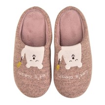 Cute Cartoon Bear House Bedroom Women  Slippers Winter Warm Plush Couples  Shoes - £29.13 GBP