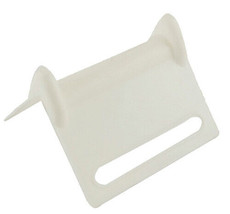 White Plastic Web Strap Protector, Commercial Grade, Erickson 59708 - $2.66
