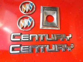 Oem Buick Century Rear /SIDE+ Roof Panel Emblem Badge 1982 - 1991 Oem Gm Genuine - $35.99