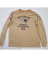 Nike New England Patriots Long Sleeved NFL Salute To Service Shirt Men&#39;s... - £22.53 GBP