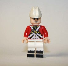 British Revolutionary War F Officer white wig Minifigure - £4.55 GBP