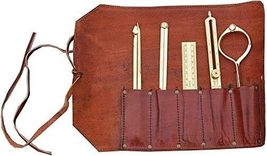 Professional Brass Proportional Divider Set of 5 Includes 8-Inch Single-... - $107.26 CAD