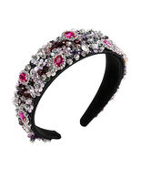 Baroque Girl Embellished Headband Hairband Sequin Crown Tiara Jewellery ... - £34.24 GBP