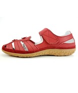 Spring Step Surpass Mary Jane Strap Sandal Red Leather Size 40 W US 9 W - £30.85 GBP