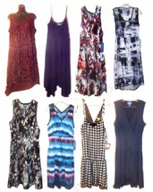 Sz XS-XL NWT$50-$68 - Vera Wang Blush Botanicals &amp; Tie Dye Sleeveless Dresses  - £37.98 GBP+