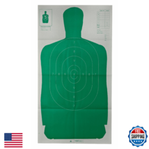 Champion B27FSA LE Silhouette Paper Target 24"x45" Green 10-Pack - $39.57