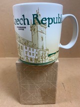 2013 Starbucks Czech Republic Global Icon City Collector Coffee Mug - Rare - NEW - £80.17 GBP