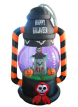Halloween Inflatable Ghost Skeleton Pumpkins Outdoor Yard Decoration Blo... - $108.60 CAD