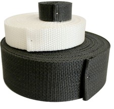 Black Nylon Webbing 2 inches wide 10 yards Top Quality - $19.34