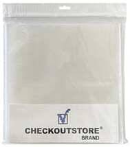 CheckOutStore Clear Plastic CPP for 7&quot; Vinyl 45 RPM Record Album Covers ... - $12.92+