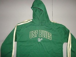 Green NCAA ProEdge South Florida Bulls Sewn Hoodie Hooded Sweatshirt Men L - £19.60 GBP