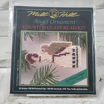 1990 Mill Hill Holiday Ornament Counted Glass Bead Kit A1 Flying Angel  - $9.89