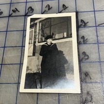 Antique Photograph 1920s Woman In Sailor Shirt And Hat Location Unknown  - $171.40 MXN