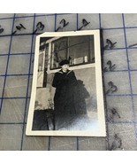 Antique Photograph 1920s Woman In Sailor Shirt And Hat Location Unknown  - $173.36 MXN