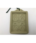 Vintage 90’s Cookie Mold Cat Family Album Brown Bag Ceramic Cut Apart USA - €18,87 EUR