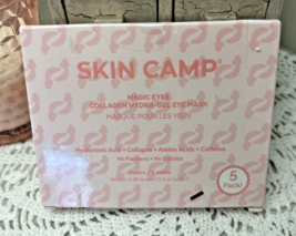 5 Pack Skin Camp Magic Eyes Collagen Hydra-Gel Under Eye Mask - NEW! - £6.05 GBP