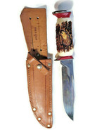 Vintage German Hunting Knife Original Sheath Decora Solingen D.G.G.M Fix... - £89.23 GBP