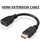 Amazon Fire Stick TV HDMI Male to Female Extender Extension Wire Cable/Lead - £4.89 GBP