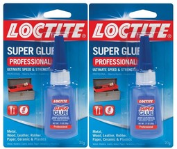 2 New! 20g LOCTITE LIQUID PROFESSIONAL Strong Super Glue Clear Adhesive ... - £32.15 GBP