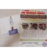 2x  1952 Chevrolet Motors Chevy  Flyer Mailer Advert Grand Rapids Michig... - $373.19 MXN