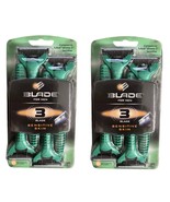 SET OF 2 Blade for Men 3 Blade Sensitive Skin TOTAL 16 Disposable Razors - $19.79