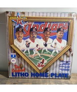 1996 Sportacular Litho Home Plate Cleveland Indians Baerga Murray Lofton... - £23.18 GBP