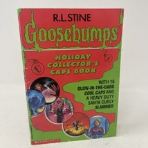 Goosebumps Holiday Collectors Caps Book ONLY 1995 First Edition Scholastic - £7.00 GBP